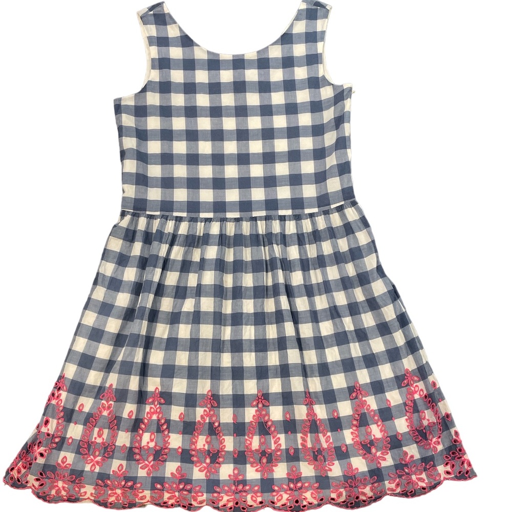 Girl's GapKids Buffalo Check Dress, Size L (10)